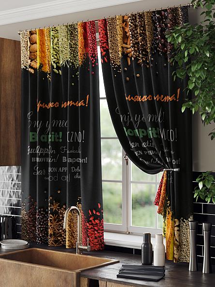 Комплект штор для кухни Илюсин - фото 4