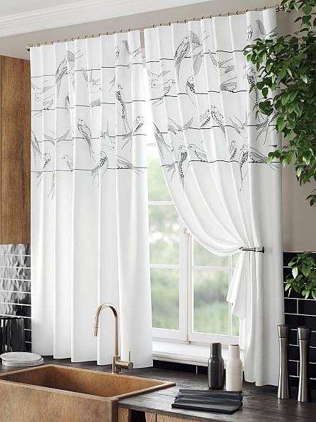 Комплект штор для кухни Лониол - фото 4