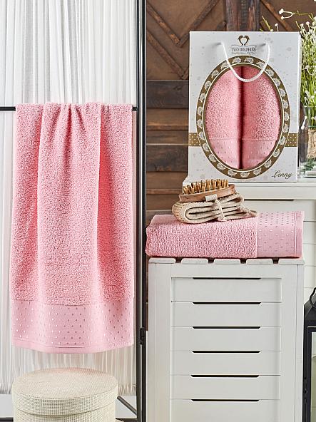 Комплект полотенец Барафи (розовый)