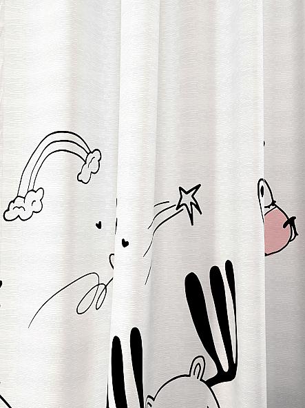Комплект штор для детской Киоти (розовый) - фото 2