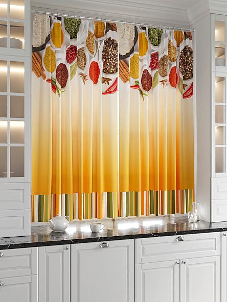 Комплект штор для кухни Лентис - фото 2