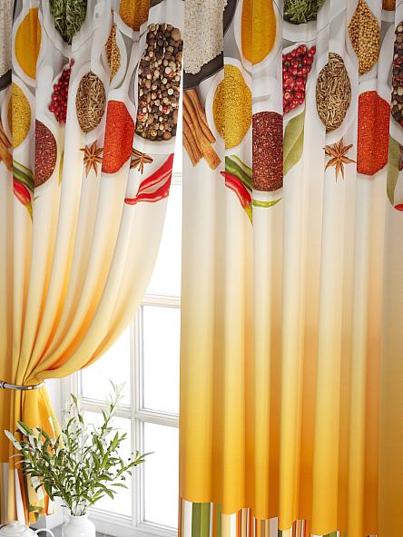 Комплект штор для кухни Лентис - фото 3