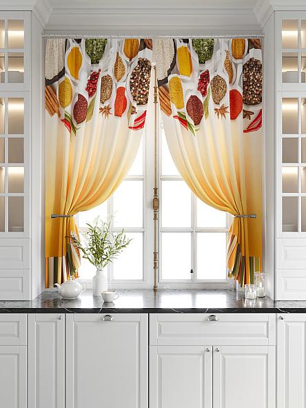 Комплект штор для кухни Лентис - фото 5