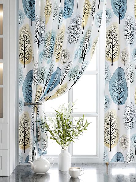 Комплект штор для кухни Вудси - фото 4