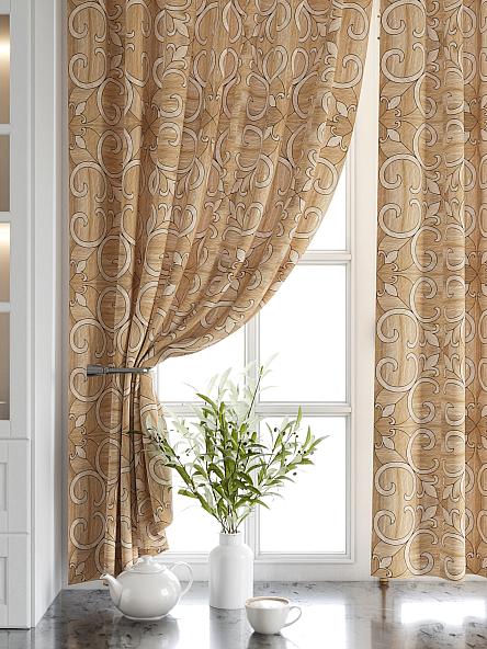 Комплект штор для кухни Карпент - фото 4