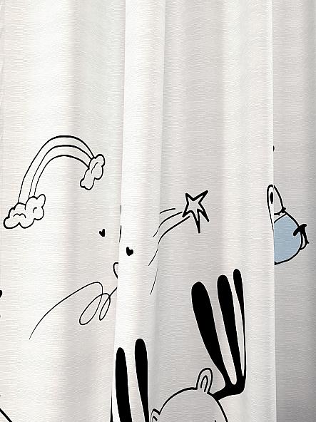 Комплект штор для детской Киоти (голубой) - фото 2