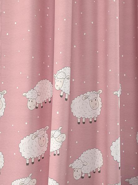 Комплект штор для детской Шипли (розовый) - фото 2
