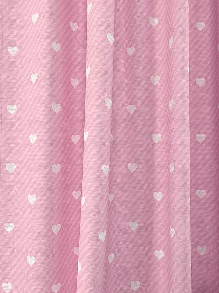 Комплект штор для детской Хартис (розовый) - фото 2
