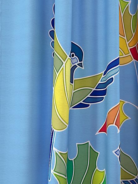 Комплект штор для детской Париот (голубой) - фото 2
