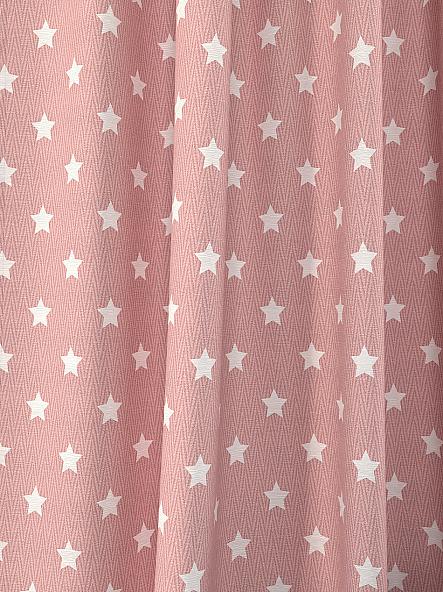 Комплект штор для детской Мортика (розовый) - фото 2
