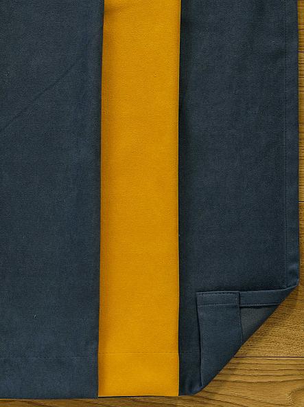 Комплект штор Микул (сине-желтый) - фото 3
