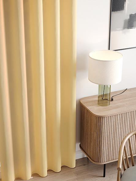 Комплект штор Карес (банановый) - фото 3