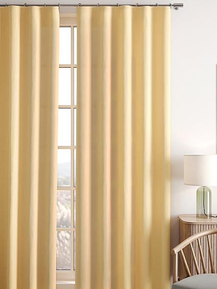 Комплект штор Карес (банановый) - фото 5