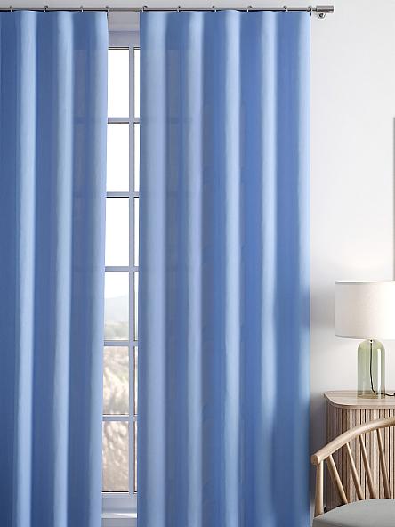 Комплект штор Карес (голубой) - фото 5