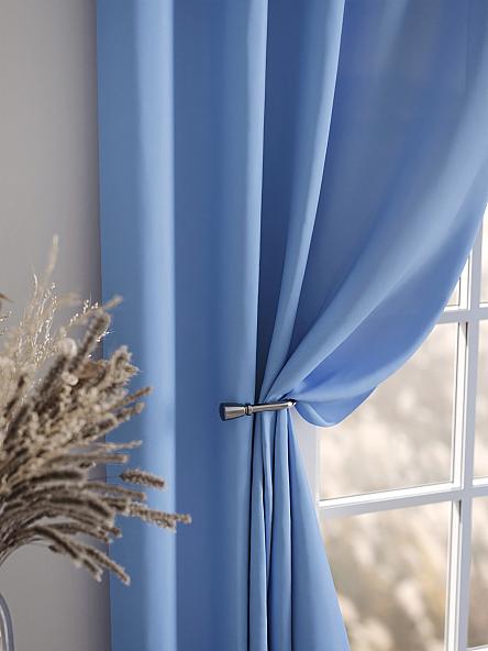 Комплект штор Карес (голубой) - фото 7