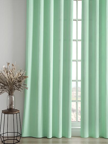 Комплект штор Карес (нежно-мятный) - фото 4