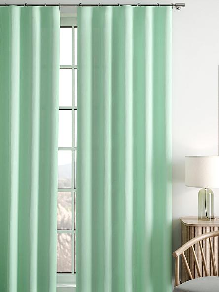 Комплект штор Карес (нежно-мятный) - фото 5