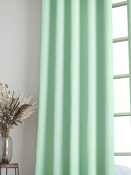 Комплект штор Карес (нежно-мятный) - фото 6