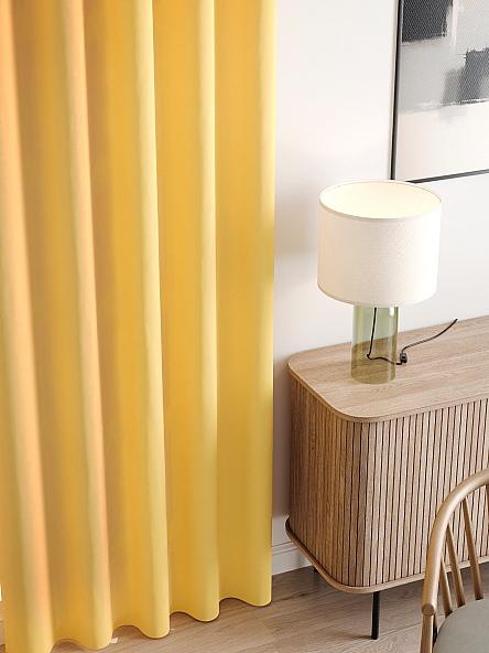 Комплект штор Карес (желтая пастель) - фото 3