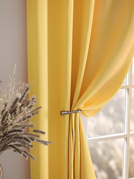 Комплект штор Карес (желтая пастель) - фото 7