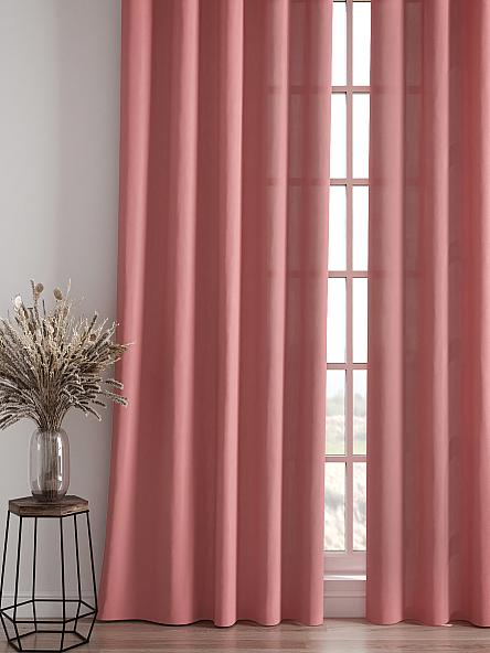 Комплект штор Карес (розовый кварц) - фото 4