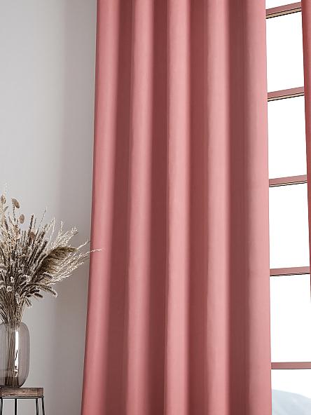 Комплект штор Карес (розовый кварц) - фото 6