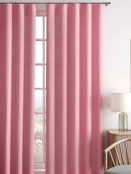 Комплект штор Карес (пастельно-розовый) - фото 5