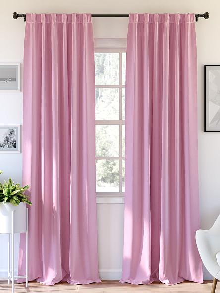Комплект штор Карес (розовый)