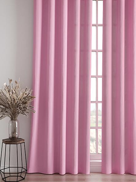 Комплект штор Карес (розовый) - фото 4