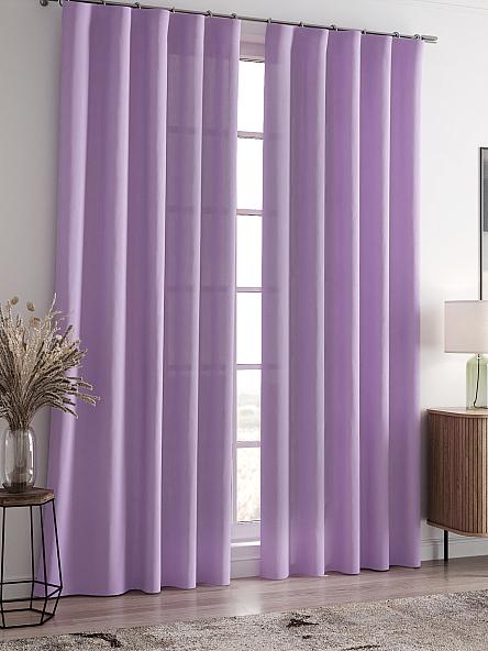 Комплект штор Карес (светло-лавандовый) - фото 2