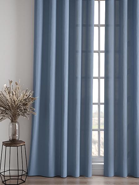 Комплект штор Карес (пыльно-синий) - фото 4