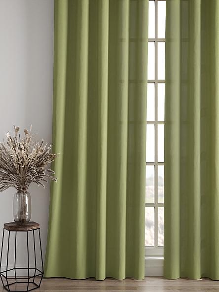 Комплект штор Карес (фисташковый) - фото 4