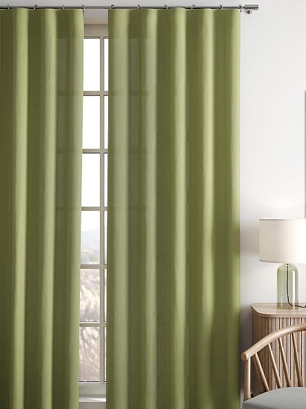 Комплект штор Карес (фисташковый) - фото 5