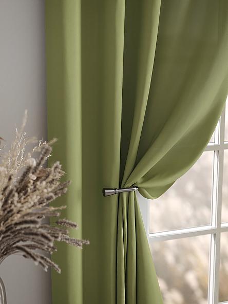 Комплект штор Карес (фисташковый) - фото 7