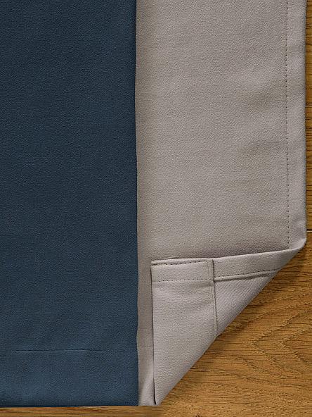 Комплект штор Клом (сине-серый) - фото 3