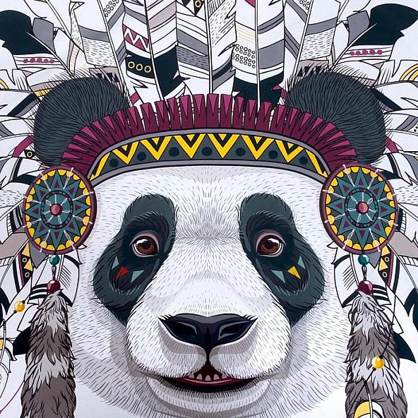 Постельное белье Инди-панда - фото 3