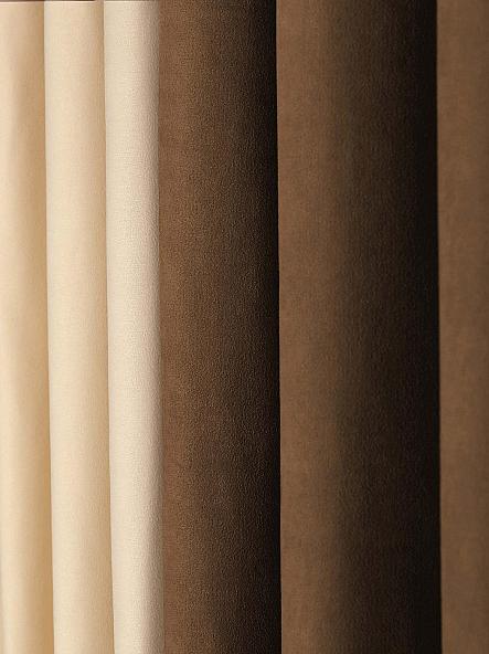Комплект штор Клоум (коричнево-сливочный) 270 см - фото 3