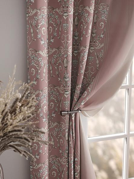 Комплект штор Честин (розовый) - фото 7