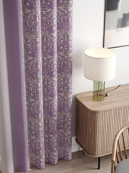 Комплект штор Честин (сиреневый) - фото 3