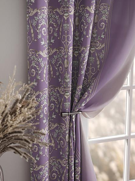 Комплект штор Честин (сиреневый) - фото 7