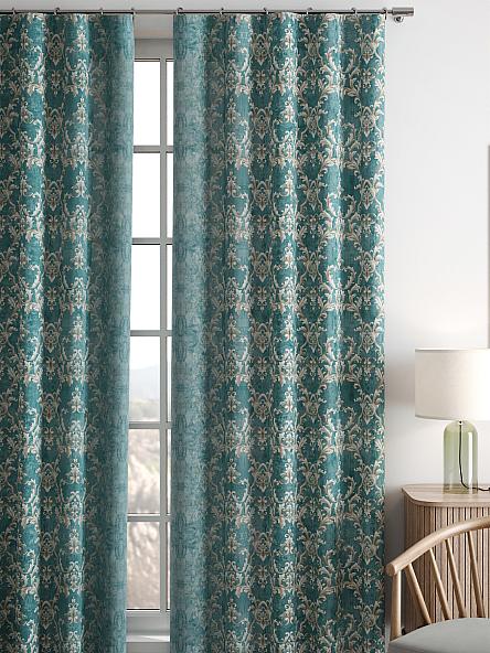 Комплект штор Лендис (зеленый) - фото 5