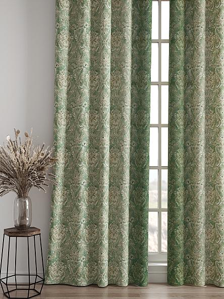 Комплект штор Бритис (зеленый) - фото 4