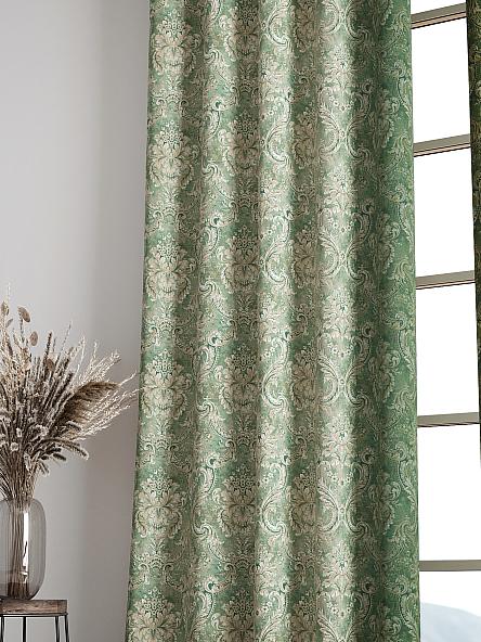 Комплект штор Бритис (зеленый) - фото 6