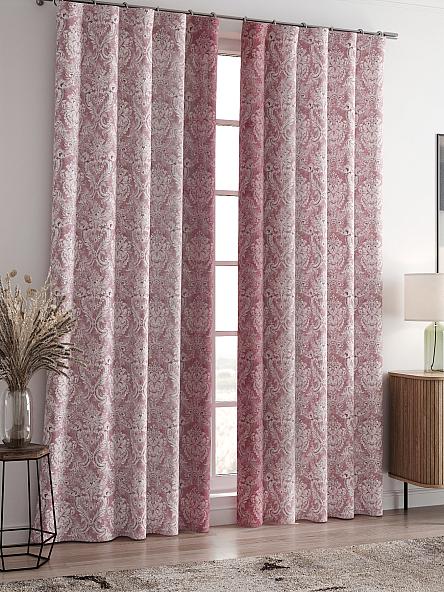 Комплект штор Бритис (розовый) - фото 2