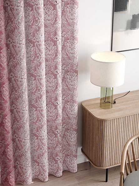 Комплект штор Бритис (розовый) - фото 3