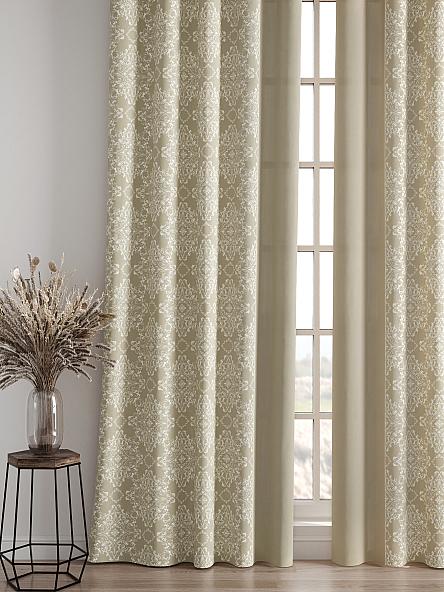 Комплект штор Гирин (бежевый) - фото 4