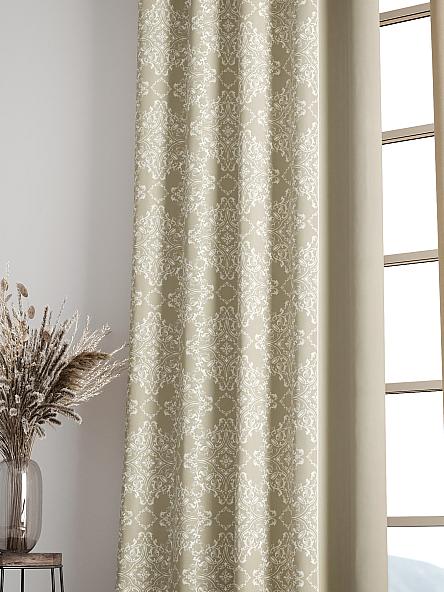 Комплект штор Гирин (бежевый) - фото 6