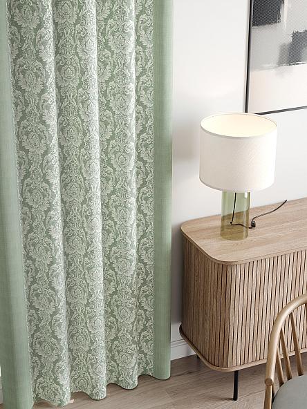 Комплект штор Оркин (зеленый) - фото 3