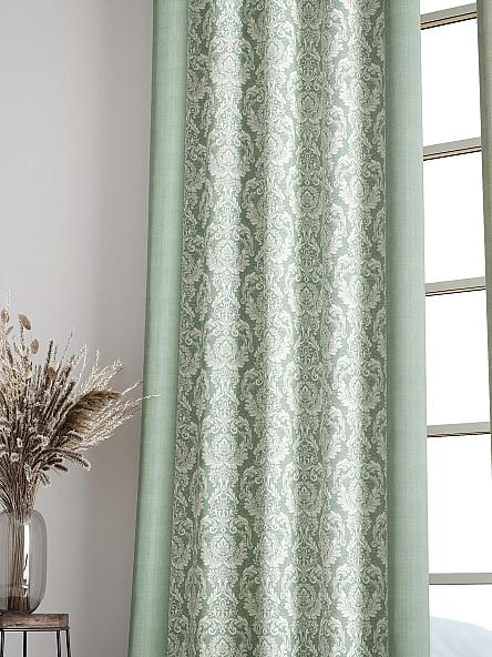 Комплект штор Оркин (зеленый) - фото 6