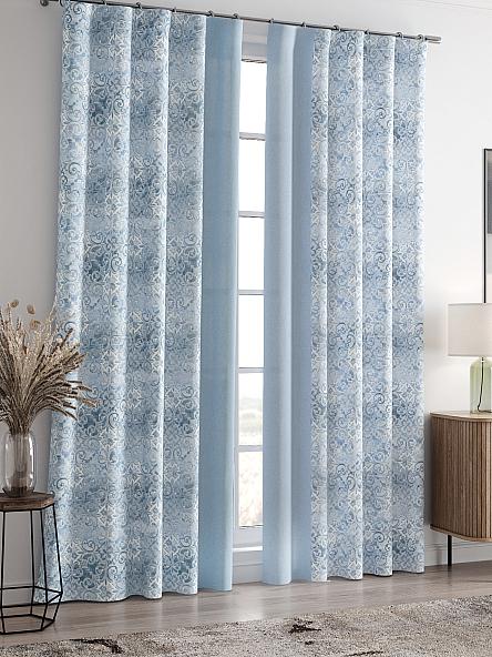Комплект штор Кастер (голубой) - фото 2